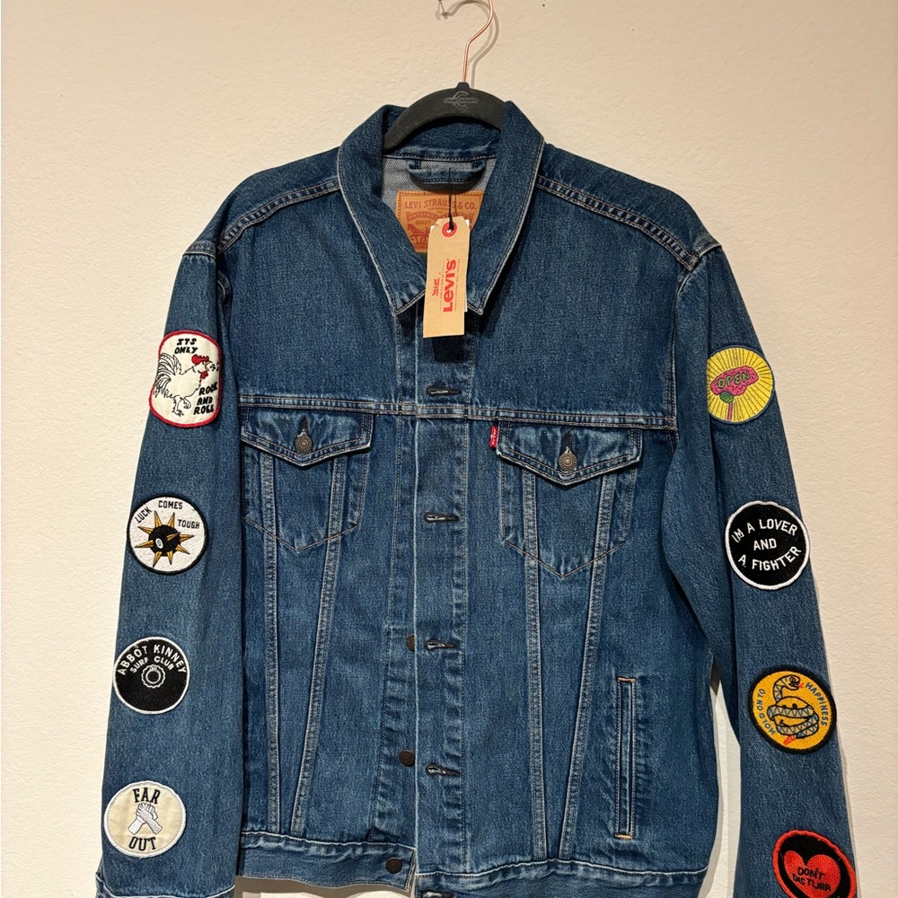 Levi's Classic Blue Denim Jacket